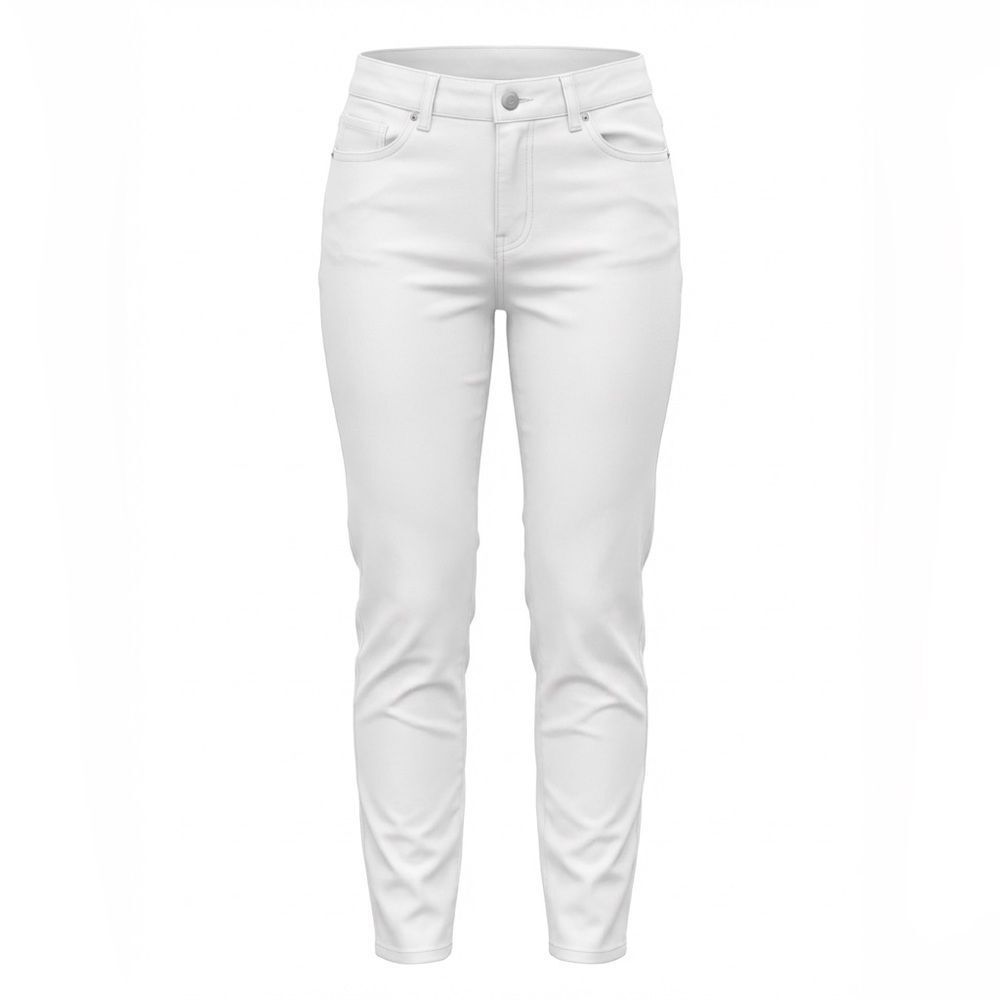 J MCLAUGHLIN WOMENS SKINNY STRETCH PANTS WHITE SIZE 8